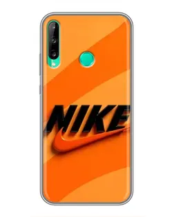 Чохол для Huawei P40 Lite e з картинкою «Помаранчевий драйв Nike» Чохол для Huawei P40 Lite e з картинкою «Помаранчевий драйв Nike»