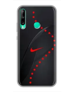 Чохол для Huawei P40 Lite e з картинкою «Абстрактний дизайн Nike»
