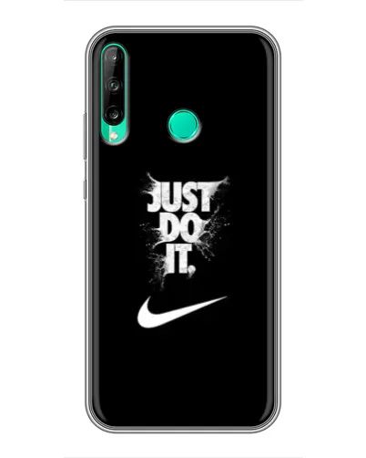 Чохол для Huawei P40 Lite e з картинкою «Текстовий принт Nike»