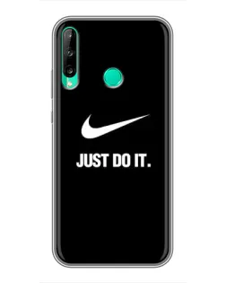 Чохол для Huawei P40 Lite e з картинкою «Класичний принт Nike»