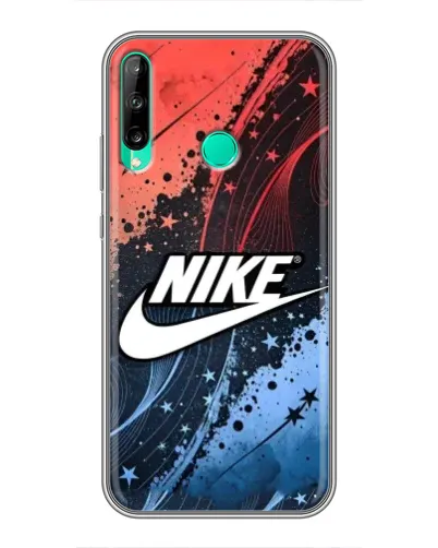 Чохол для Huawei P40 Lite e з картинкою «Градієнтний принт Найк»
