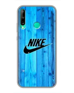 Чохол для Huawei P40 Lite e з картинкою «Блакитне дерево Nike»