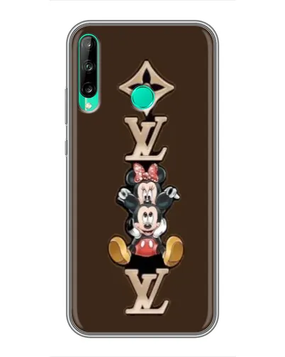 Чехол для Huawei P40 Lite e с картинкой «LV и Микки Маус»