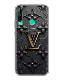 Чехол для Huawei P40 Lite e с картинкой «Кожаная текстура LV» Чехол для Huawei P40 Lite e с картинкой «Кожаная текстура LV»