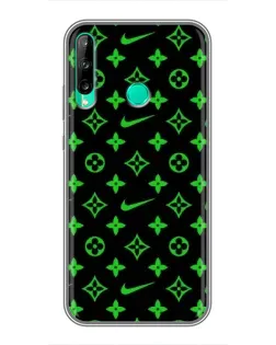 Чехол для Huawei P40 Lite e с картинкой «Неоновый принт LV» Чехол для Huawei P40 Lite e с картинкой «Неоновый принт LV»