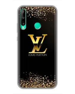 Чехол для Huawei P40 Lite e с картинкой «LV — золотые искры» Чехол для Huawei P40 Lite e с картинкой «LV — золотые искры»