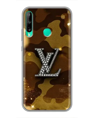 Чехол для Huawei P40 Lite e с картинкой «Камуфляжный Louis Vuitton»