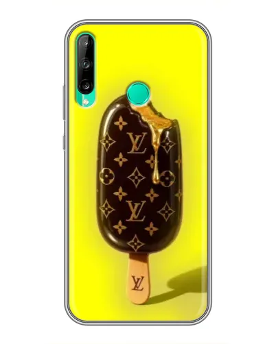 Чехол для Huawei P40 Lite e с картинкой «Мороженое от LV»
