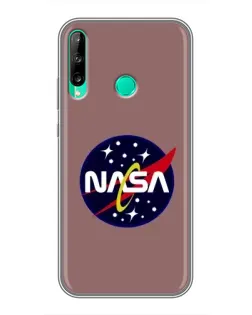 Чохол для Huawei P40 Lite e з картинкою «NASA — ретро космос» Чохол для Huawei P40 Lite e з картинкою «NASA — ретро космос»