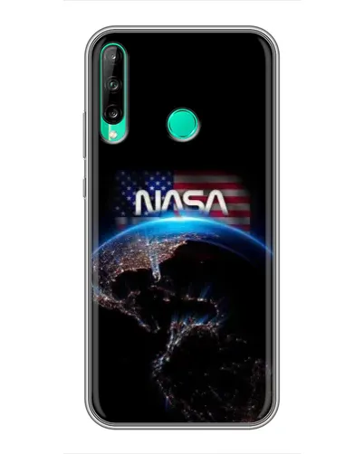 Чехол для Huawei P40 Lite e с картинкой «Земля из космоса NASA»