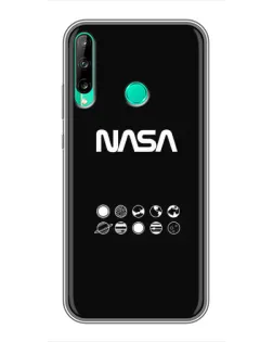 Чохол для Huawei P40 Lite e з картинкою «NASA — технічний принт» Чохол для Huawei P40 Lite e з картинкою «NASA — технічний принт»