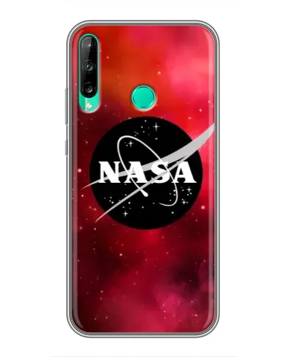 Чехол для Huawei P40 Lite e с картинкой «NASA — красная туманность»