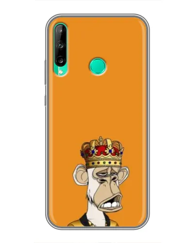 Чохол для Huawei P40 Lite e з картинкою «Золота мавпа Bored Ape»