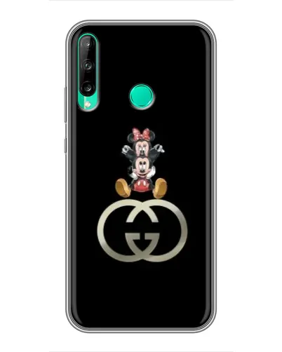 Чохол для Huawei P40 Lite e з картинкою «Мінні Маус на лого» Чохол для Huawei P40 Lite e з картинкою «Мінні Маус на лого»