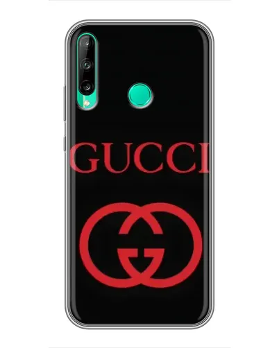 Чохол для Huawei P40 Lite e з картинкою «Gucci — червоний логотип» Чохол для Huawei P40 Lite e з картинкою «Gucci — червоний логотип»