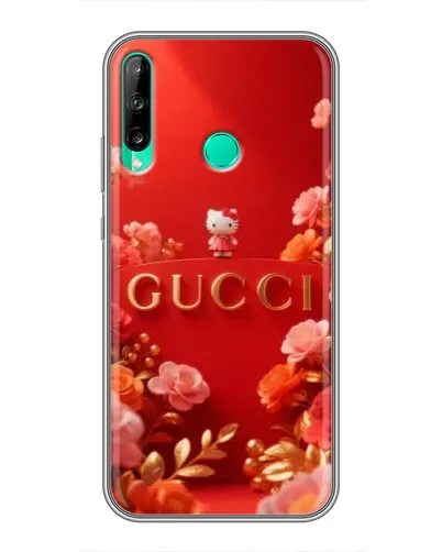 Чохол для Huawei P40 Lite e з картинкою «Gucci — золотий сад» Чохол для Huawei P40 Lite e з картинкою «Gucci — золотий сад»