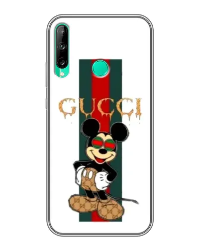 Чохол для Huawei P40 Lite e з картинкою «Міккі Маус Gucci — смуги» Чохол для Huawei P40 Lite e з картинкою «Міккі Маус Gucci — смуги»