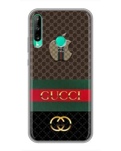 Чохол для Huawei P40 Lite e з картинкою «Gucci — брендований десерт» Чохол для Huawei P40 Lite e з картинкою «Gucci — брендований десерт»