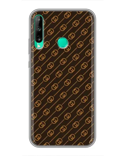 Чохол для Huawei P40 Lite e з картинкою «Gucci — золоті діагоналі» Чохол для Huawei P40 Lite e з картинкою «Gucci — золоті діагоналі»