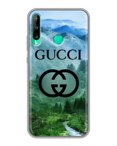Чохол для Huawei P40 Lite e з картинкою «Gucci — гірський пейзаж» Чохол для Huawei P40 Lite e з картинкою «Gucci — гірський пейзаж»