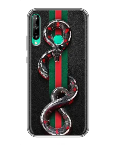 Чохол для Huawei P40 Lite e з картинкою «Gucci — змія на смузі» Чохол для Huawei P40 Lite e з картинкою «Gucci — змія на смузі»