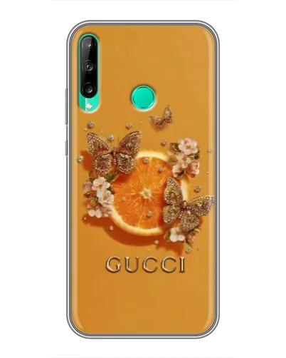 Чохол для Huawei P40 Lite e з картинкою «Gucci — золоті метелики» Чохол для Huawei P40 Lite e з картинкою «Gucci — золоті метелики»