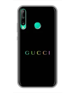 Чохол для Huawei P40 Lite e з картинкою «Gucci — неоновий мінімалізм»