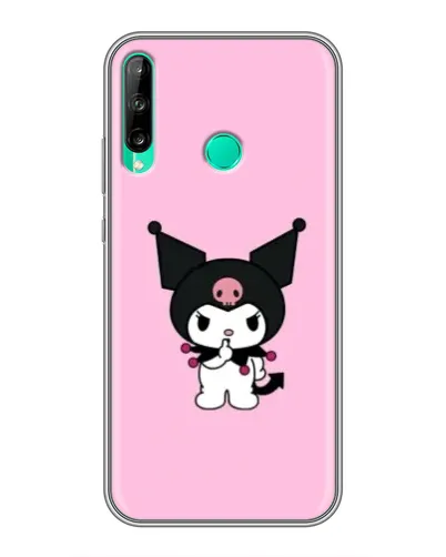 Чехол для Huawei P40 Lite e с картинкой «Kuromi — розовая нежность» Чехол для Huawei P40 Lite e с картинкой «Kuromi — розовая нежность»