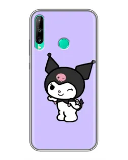 Чехол для Huawei P40 Lite e с картинкой «Классическая Kuromi» Чехол для Huawei P40 Lite e с картинкой «Классическая Kuromi»