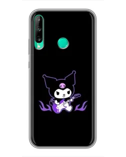 Чехол для Huawei P40 Lite e с картинкой «Электрическая Kuromi» Чехол для Huawei P40 Lite e с картинкой «Электрическая Kuromi»
