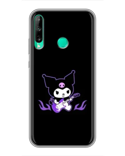 Чехол для Huawei P40 Lite e с картинкой «Электрическая Kuromi» Чехол для Huawei P40 Lite e с картинкой «Электрическая Kuromi»