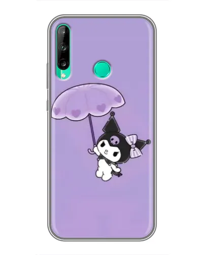 Чехол для Huawei P40 Lite e с картинкой «Kuromi с зонтиком» Чехол для Huawei P40 Lite e с картинкой «Kuromi с зонтиком»
