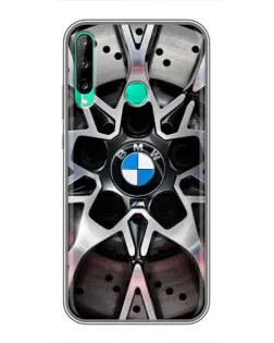 Чохол для Huawei P40 Lite e з картинкою «BMW — деталь диска»
