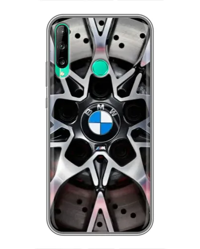 Чохол для Huawei P40 Lite e з картинкою «BMW — деталь диска»
