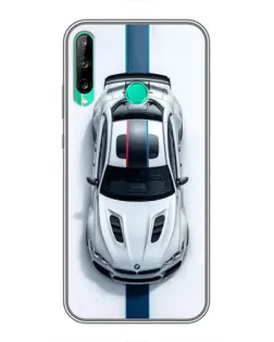Чохол для Huawei P40 Lite e з картинкою «Вид зверху — BMW M»
