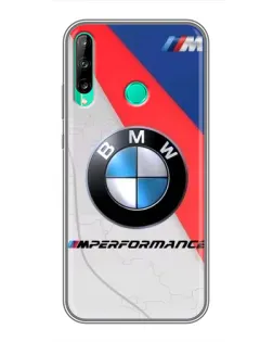 Чохол для Huawei P40 Lite e з картинкою «BMW Performance стиль»