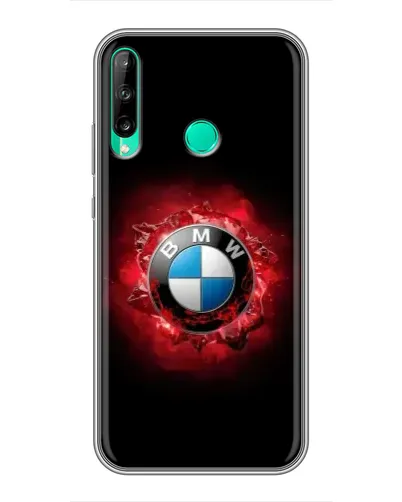 Чохол для Huawei P40 Lite e з картинкою «Логотип BMW — спалах»