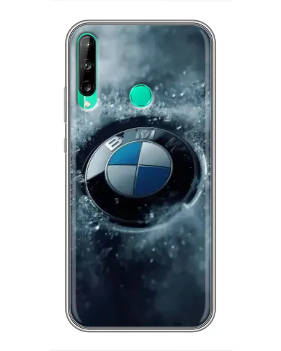 Чохол для Huawei P40 Lite e з картинкою «Логотип BMW — лід» Чохол для Huawei P40 Lite e з картинкою «Логотип BMW — лід»