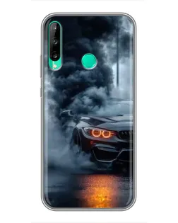 Чохол для Huawei P40 Lite e з картинкою «BMW M-Power — абстракція»