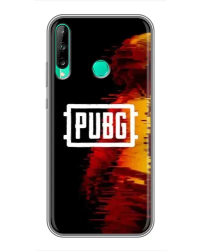 Чохол для Huawei P40 Lite e з картинкою «Яскравий логотип PUBG»