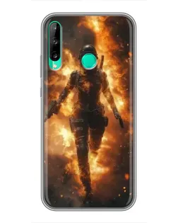 Чохол для Huawei P40 Lite e з картинкою «BMW — швидкість у дощі» Чохол для Huawei P40 Lite e з картинкою «BMW — швидкість у дощі»