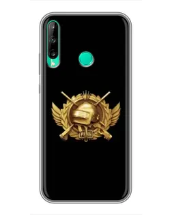 Чохол для Huawei P40 Lite e з картинкою «PUBG — помаранчевий градієнт» Чохол для Huawei P40 Lite e з картинкою «PUBG — помаранчевий градієнт»