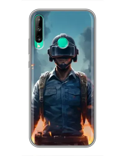 Чохол для Huawei P40 Lite e з картинкою «PUBG — реалістичний герой»
