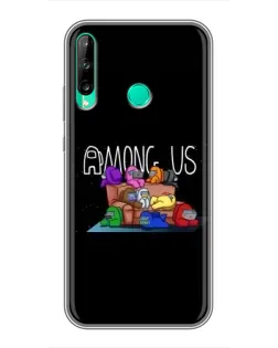 Чохол для Huawei P40 Lite e з картинкою «Логотип Among Us» Чохол для Huawei P40 Lite e з картинкою «Логотип Among Us»