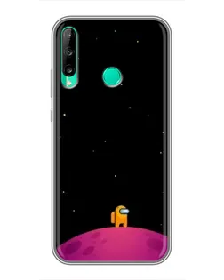 Чохол для Huawei P40 Lite e з картинкою «Самотній герой на планеті» Чохол для Huawei P40 Lite e з картинкою «Самотній герой на планеті»