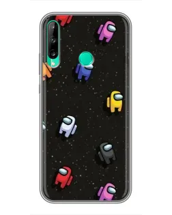 Чохол для Huawei P40 Lite e з картинкою «Космічний патерн Among Us» Чохол для Huawei P40 Lite e з картинкою «Космічний патерн Among Us»