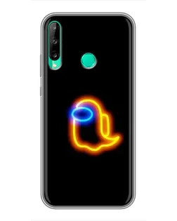 Чохол для Huawei P40 Lite e з картинкою «Among Us неонове сяйво» Чохол для Huawei P40 Lite e з картинкою «Among Us неонове сяйво»