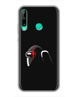Чохол для Huawei P40 Lite e з картинкою «Among Us шолом» Чохол для Huawei P40 Lite e з картинкою «Among Us шолом»