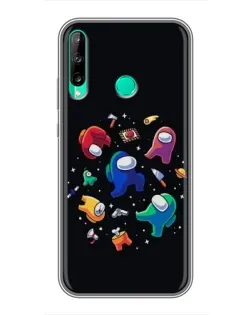 Чохол для Huawei P40 Lite e з картинкою «Among Us космос» Чохол для Huawei P40 Lite e з картинкою «Among Us космос»