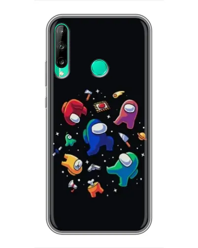 Чохол для Huawei P40 Lite e з картинкою «Among Us космос»